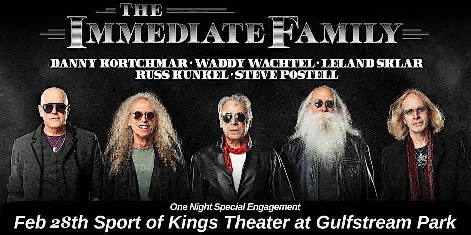 The Immediate Family @7pm to 9pm, 28 February | Event in Hallandale Beach | AllEvents
