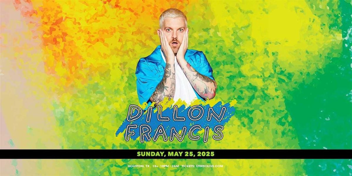 Dillon Francis (18+), 24 August | Event in Tampa | AllEvents