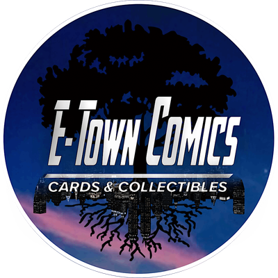 Etown Comics, Cards, and Collectibles logo