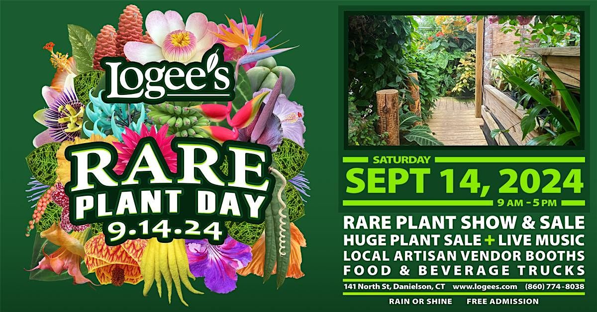 Logees Rare Plant Day 2024, 141 North St, Killingly, 14 September 2024