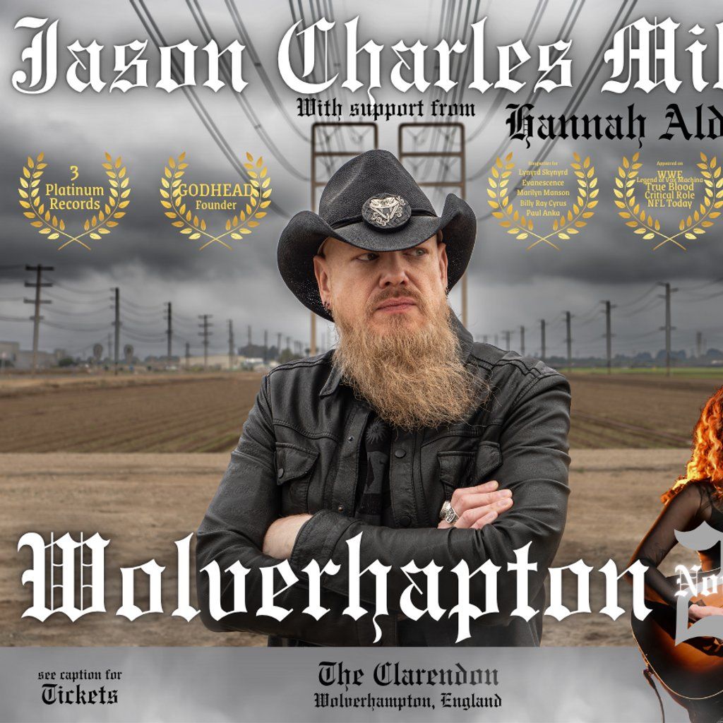 JASON CHARLES MILLER With Support from Hannah Aldridge, 22 November | Event in Wolverhampton | AllEvents