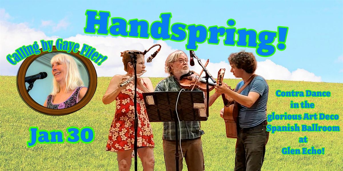 Contra Dance with Gaye Fifer calling to Handspring!, 30 January | Event in Glen Echo | AllEvents