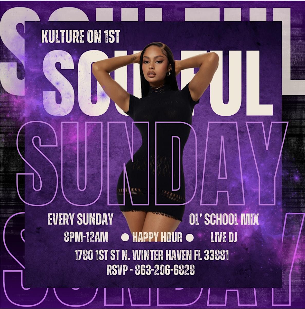Soulful Sunday KULTURE On 1st Winter Haven 27 August To 28 August Soulful Sunday KULTURE On 1st Winter Haven 27 August To 28 August
