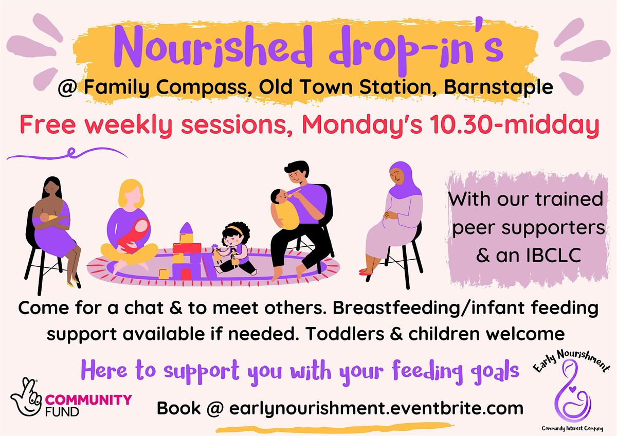 Nourished drop-in Barnstaple (breastfeeding & infant feeding support) | Event in Barnstaple | AllEvents