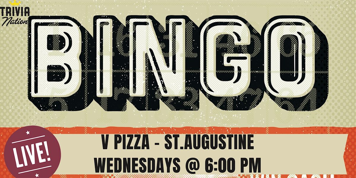 Trivia Nation Live Bingo at V Pizza  - St.Augustine  - Cash Prizes!! | Event in St. Augustine | AllEvents
