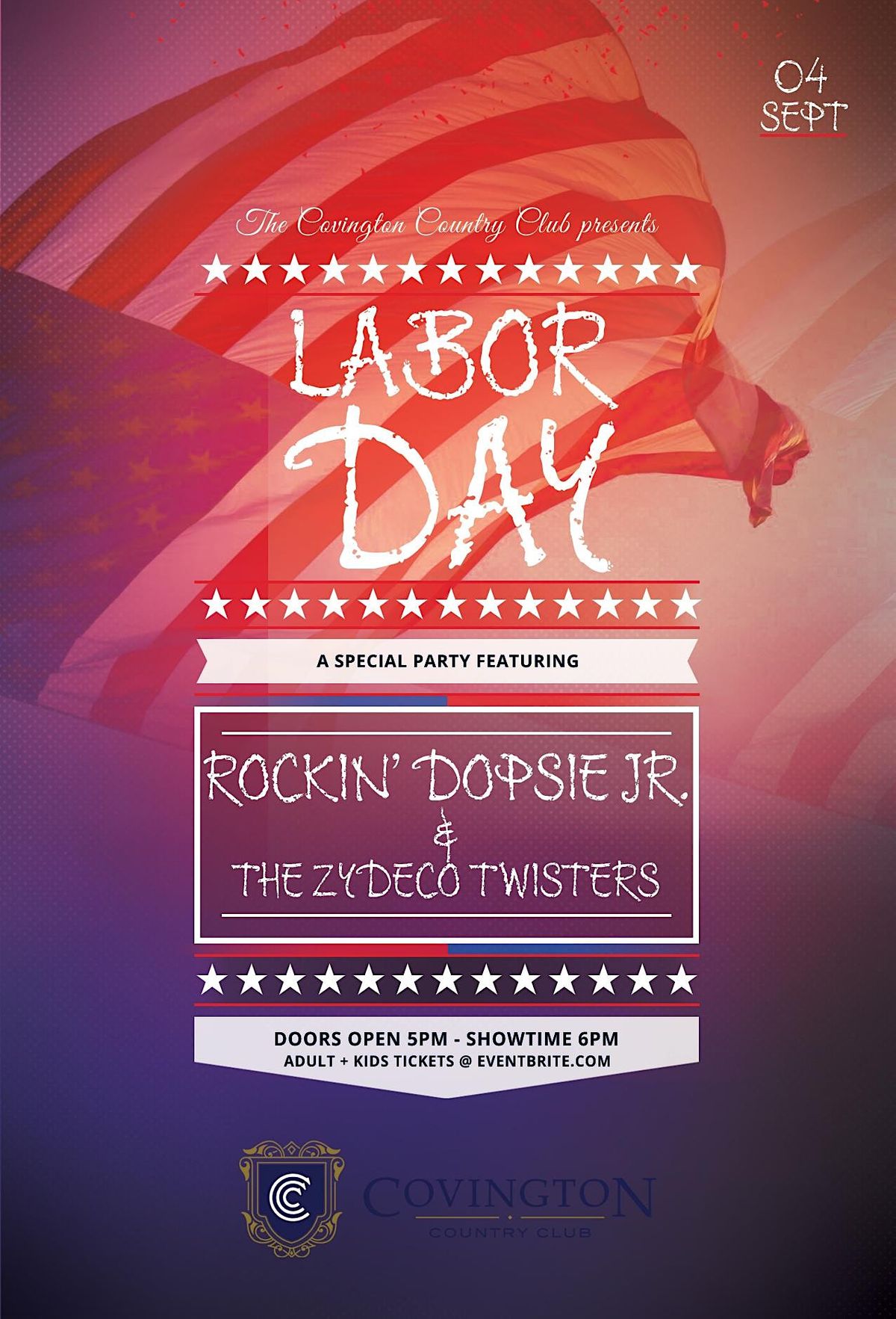 Labor Day Party With Rockin Dopsie Jr The Zydeco Twisters Covington labor-day-party-with-rockin-dopsie-jr-the-zydeco-twisters-covington