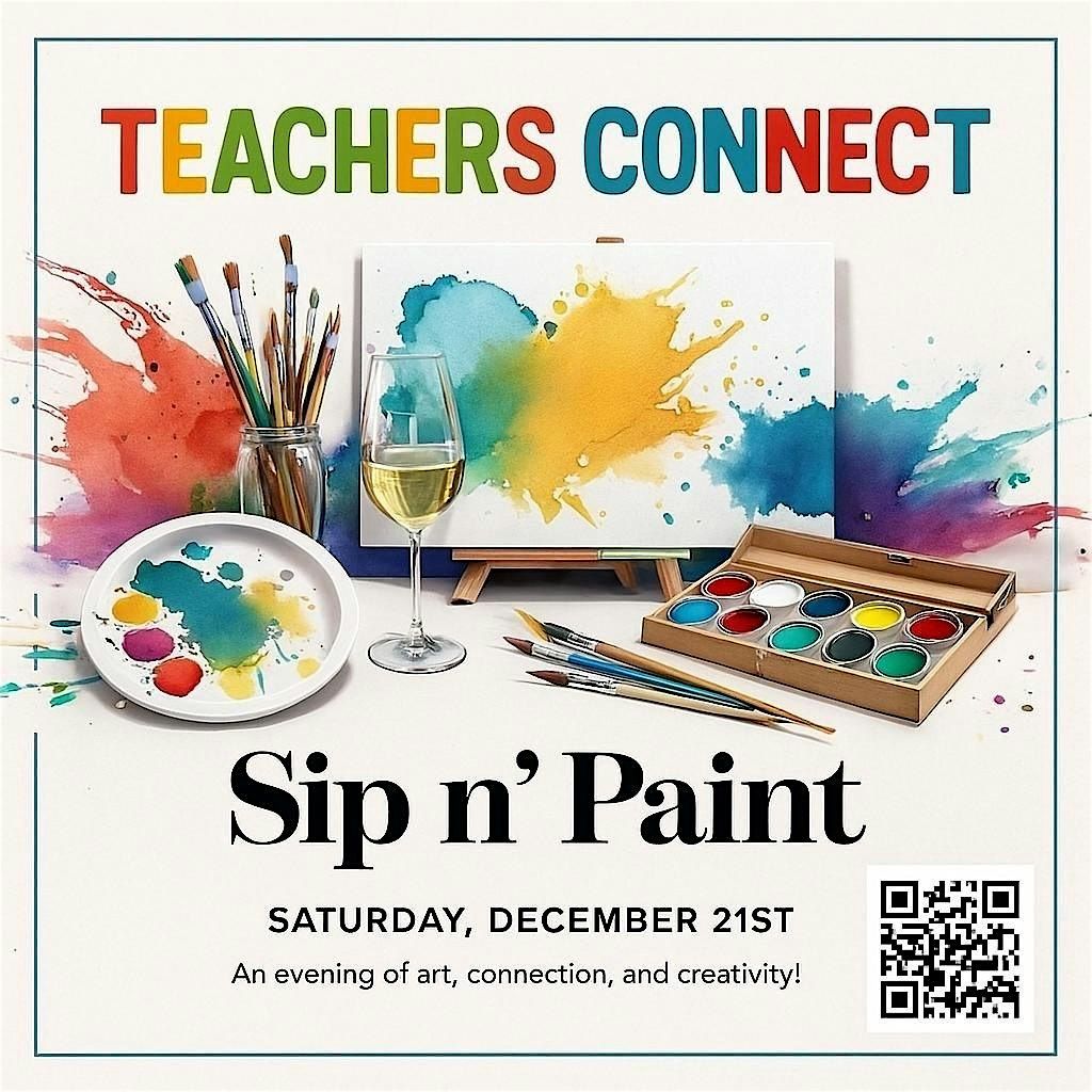 Teachers Connect Bottomless Sip n' Paint, 21 December | Event in London | AllEvents