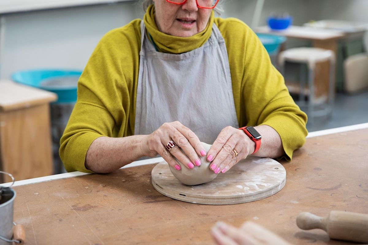 Thursday Evening Pottery for Adults Term 1, 2024 with Jenny