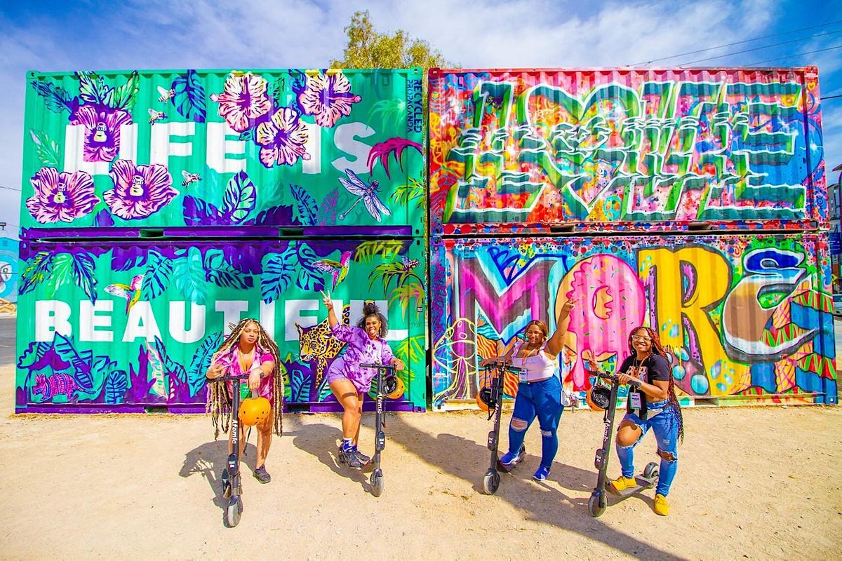 Ride Scooters & Explore Downtown, Atomic Scooters, Las Vegas, December