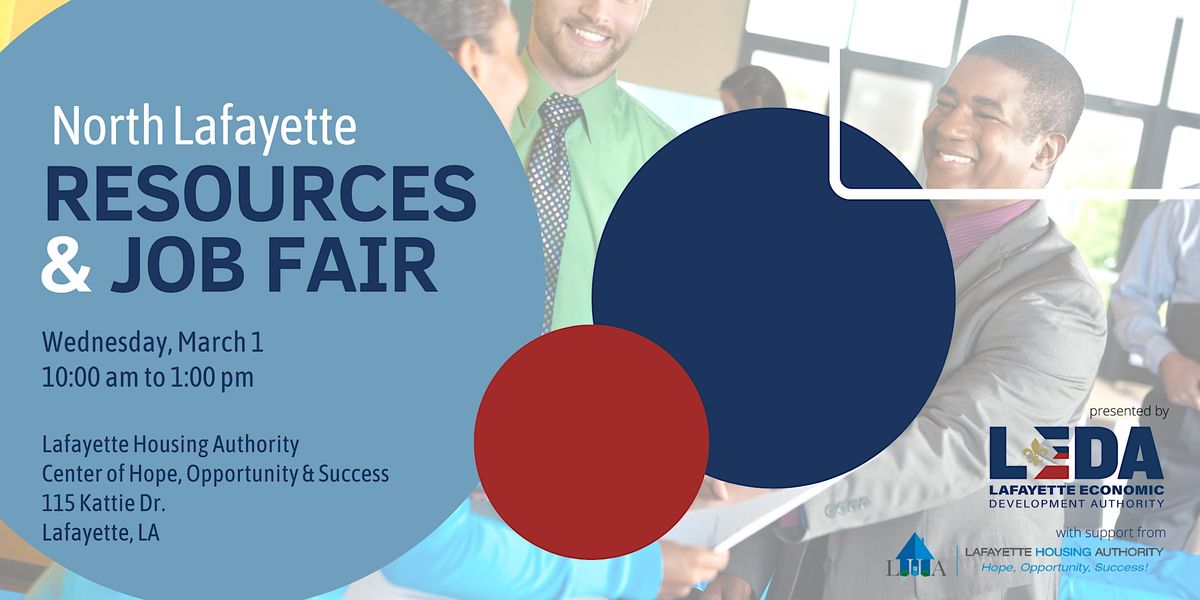 North Lafayette Resources & Job Fair Attendee preregistration