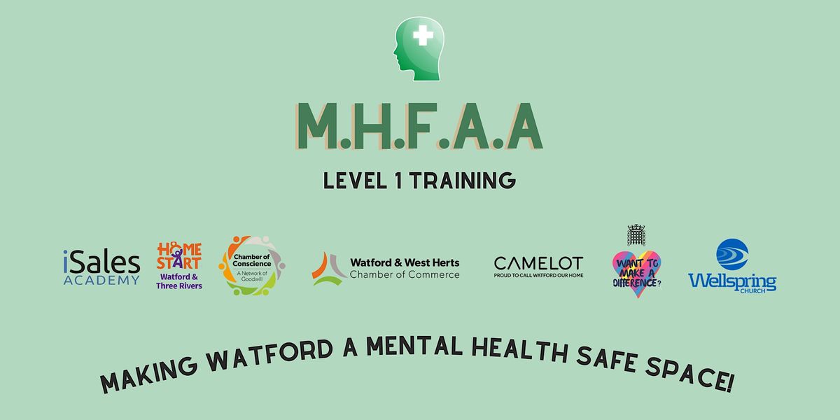 Mental Health First Aid Awareness Training (Sara Crean-Muir), February ...