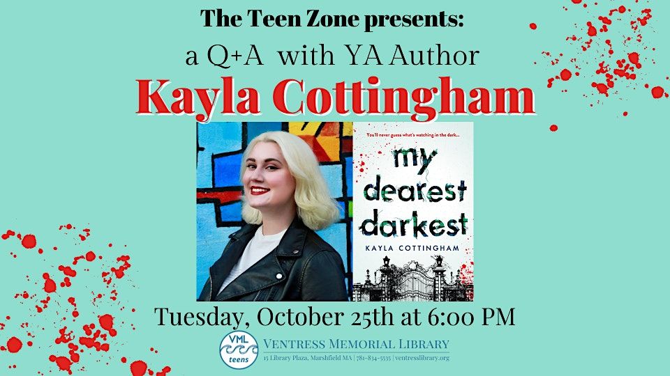 Teen Author Q+A with Kayla Cottingham, Ventress Memorial Library