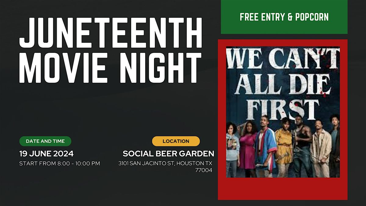 Movie Night in Houston, TX at Social Beer Garden HTX, Social
