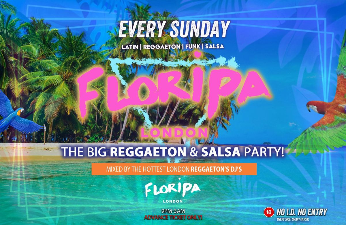 Floripa Shoreditch Every Sunday // Floripa Shoreditch // Hip-Hop, R&amp;B, Reggaeton, Afrobeats, House, 28 December