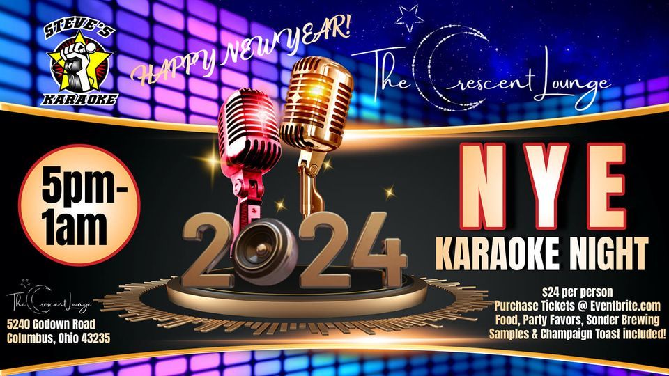 New Years Eve Karaoke at The Crescent Lounge!, The Crescent Lounge