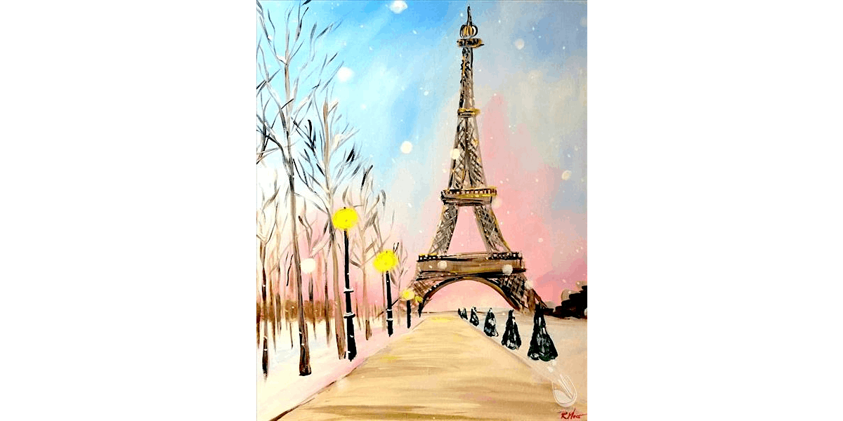 Oui Belong Together - Paint and Sip in Houston | Classpop!™, 24 December | Event in Pasadena | AllEvents