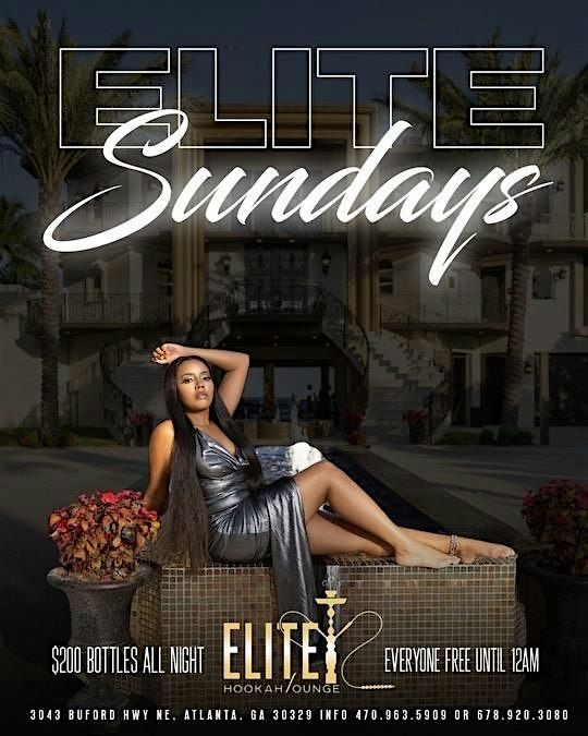 Elite Sundays at Elite Lounge Atlanta, 3043 Buford Hwy NE, Atlanta, July 21 to July 22