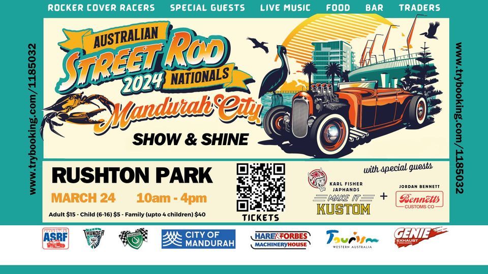 SHOW n SHINE Australian Street Rod Nationals 2025, Rushton Park