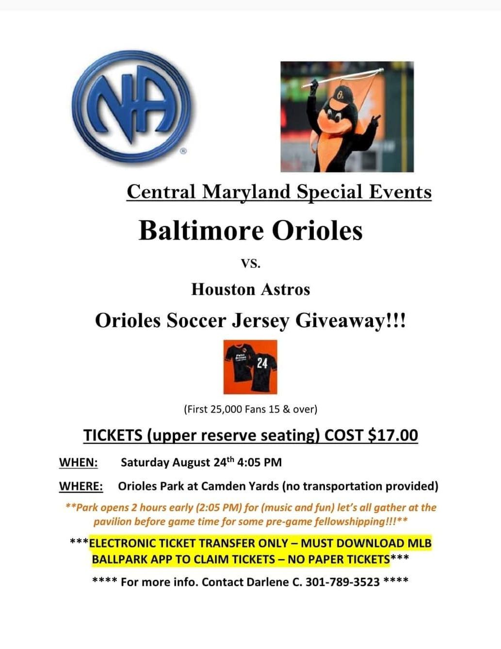 Houston Astros at Baltimore Orioles Tickets, 22 August | Event in Baltimore | AllEvents