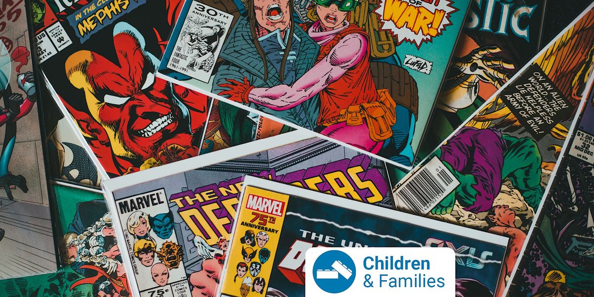 School Holiday Program: Comic Heroes Vs Villains - Comic Decoupage ...