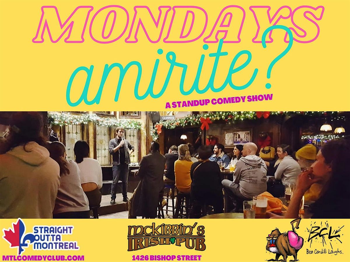 Comedy In Montreal ( Stand Up Comedy ) MTLSERIES.COM | Event in Montréal | AllEvents