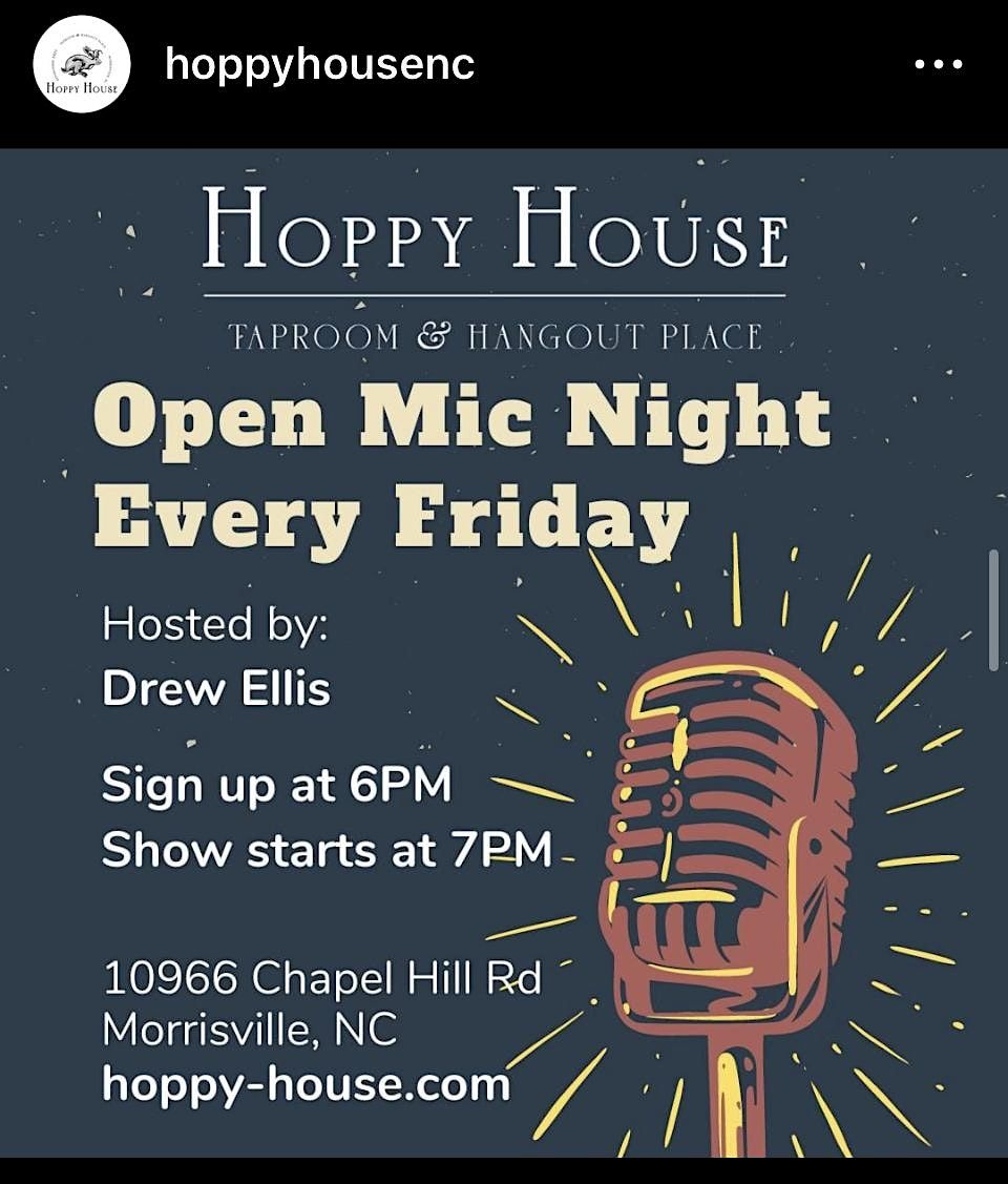 Hoppy House Comedy NIght, Hoppy House Taproom & Hangout Place, Morrisville, 29 September 2023