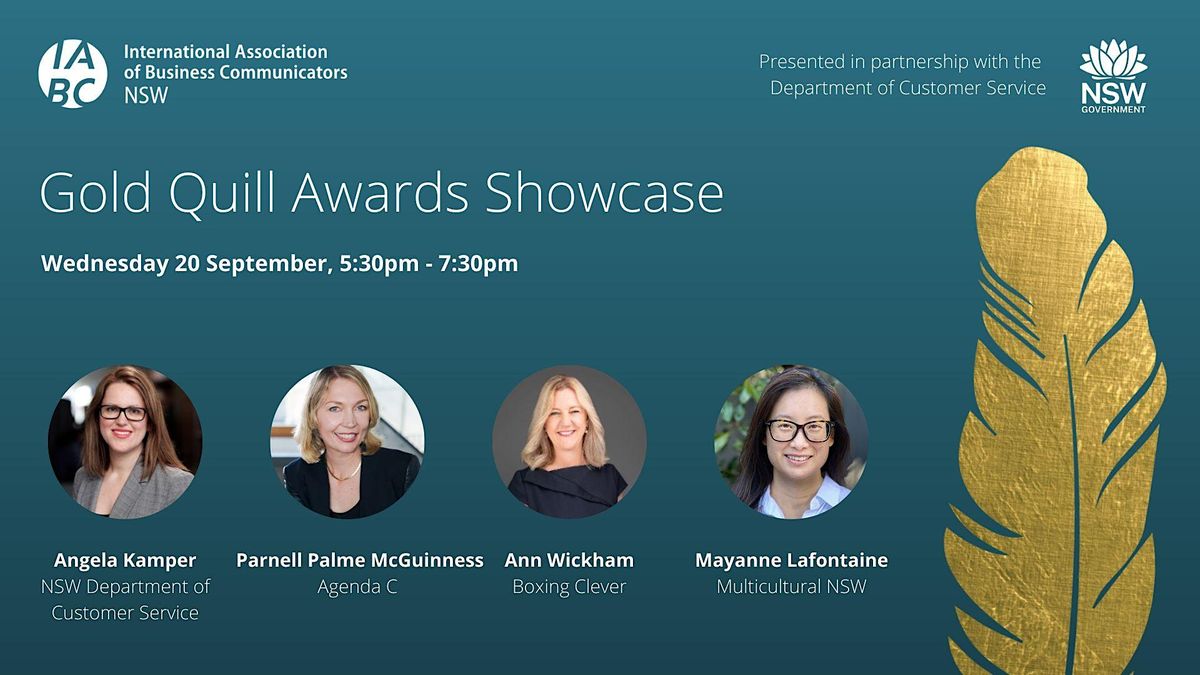 Gold Quill Showcase and celebration 2023, Heritage Room, NSW Teachers