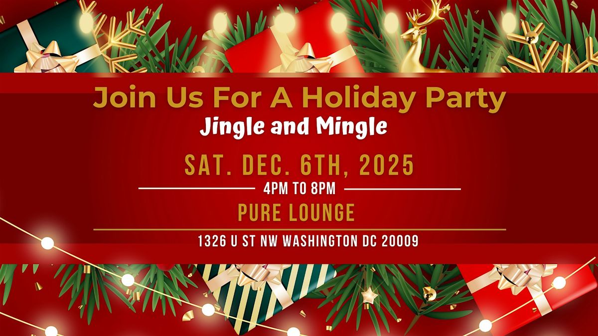 5th Annual Jingle and Mingle Holiday  Soiree and Toy Drive 2025, 6 December | Event in Washington | AllEvents