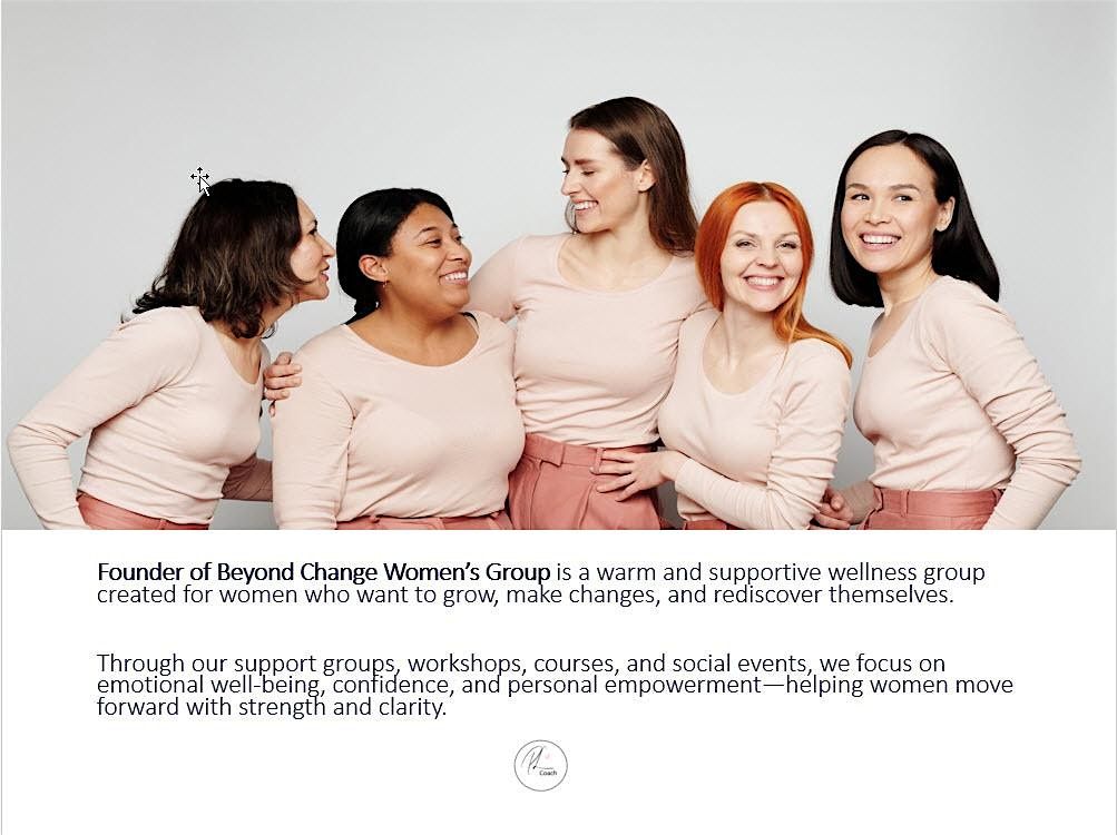 Beyond Change Women's Group, 15 December | Event in Mississauga | AllEvents