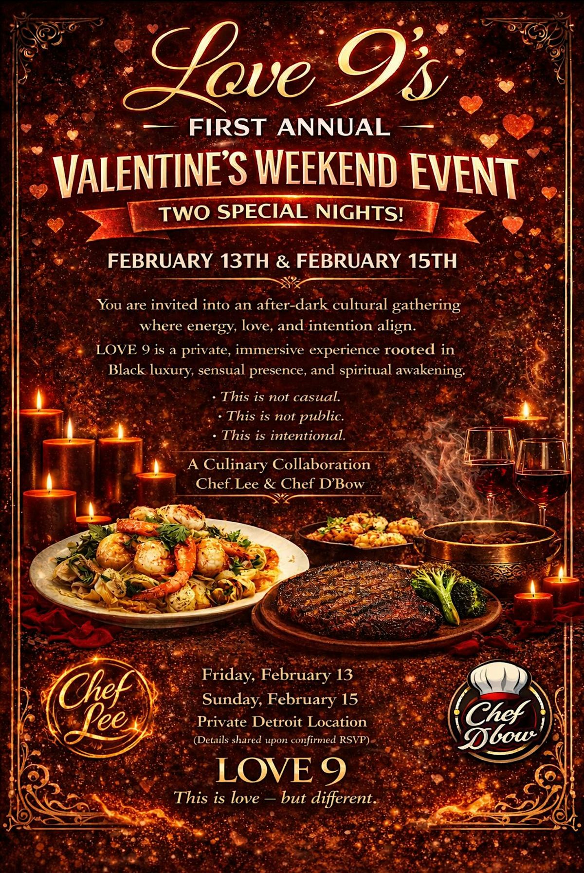 Love9 VALENTINES WEEKEND EVENT