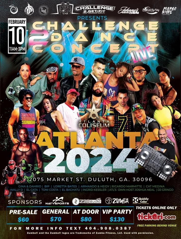 CHALLENGE 2 DANCE CONCERT LIVE in ATL 2024, Atlanta Coliseum, Duluth, February 10 2024