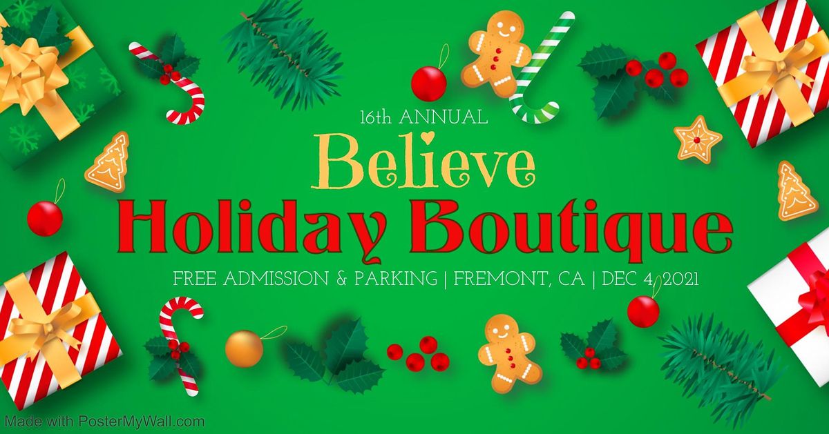 16th Annual Believe Holiday Boutique American High School Fremont December 4 2021 Allevents In American High School Fremont Ca Holiday Faire 2022