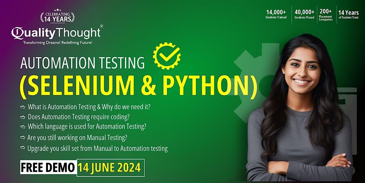 Automation Selenium And Python Course Training, Nilgiri Block ...