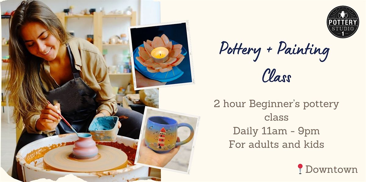 One-time Pottery Class & Painting - Downtown | Event in New York | AllEvents