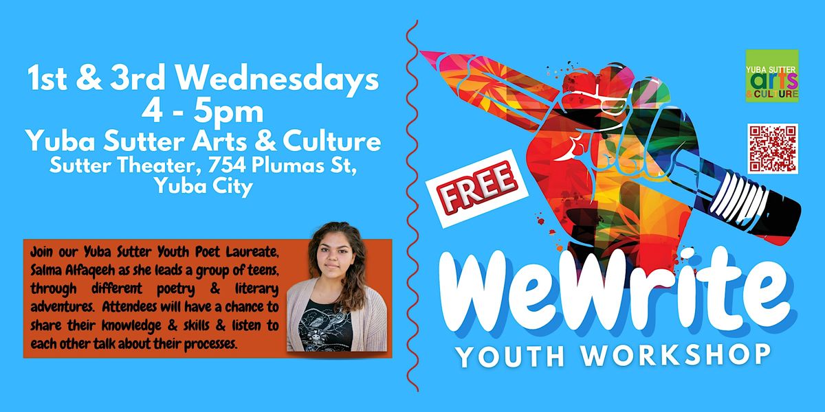 WeWrite Youth Sutter Theater, Yuba City, 17 May 2023