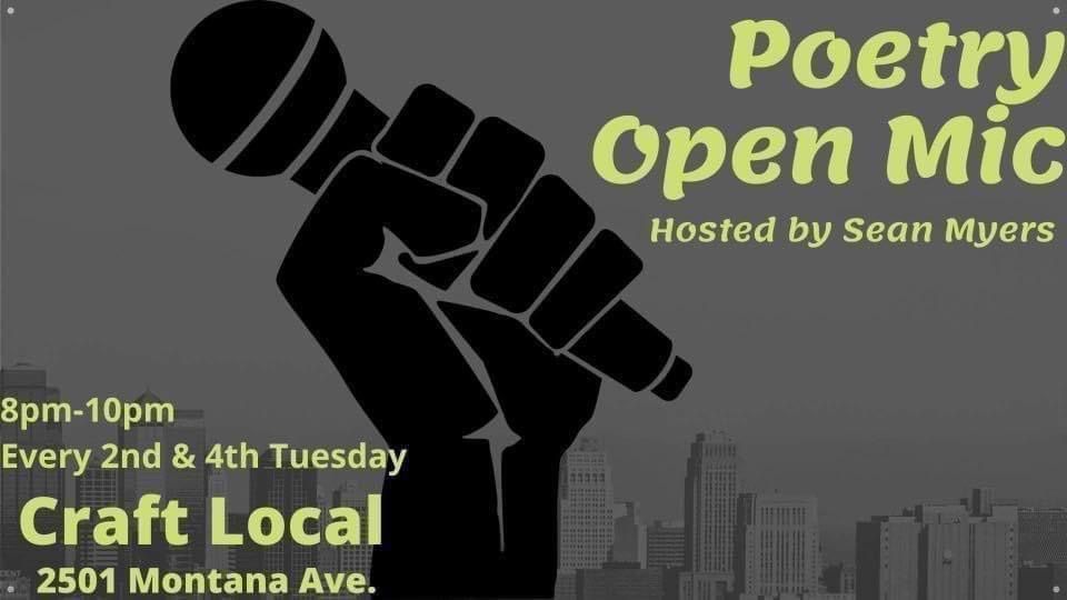 Poetry Open Mic Hosted By Sean Myers at Craft Local , Craft Local