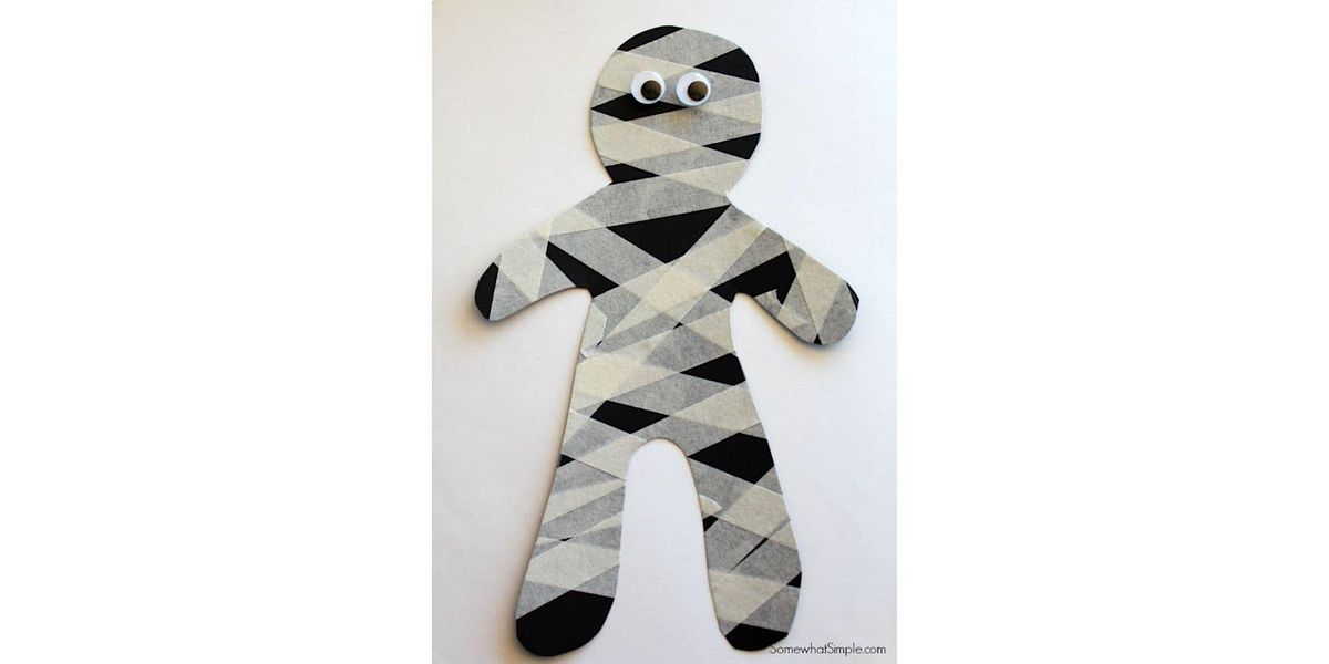 Masking Tape Mummies Craft, East Hampton Library, October 25 2023 AllEvents.in