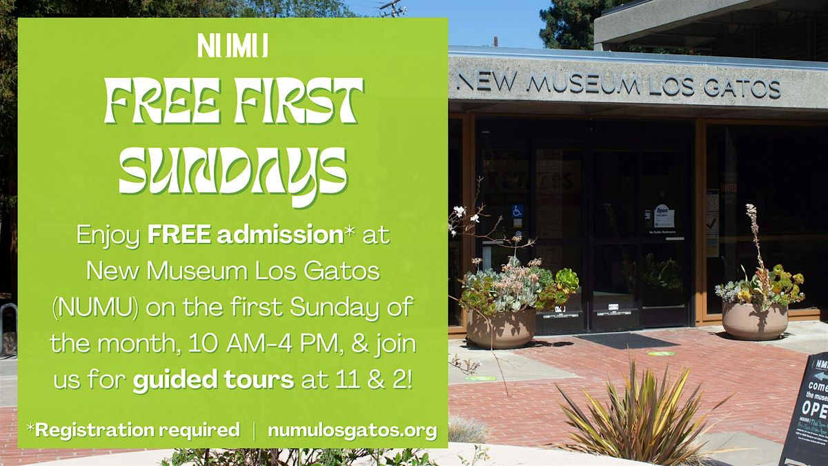 Free First Sunday at NUMU (July 2025), 6 July | Event in Los Gatos | AllEvents
