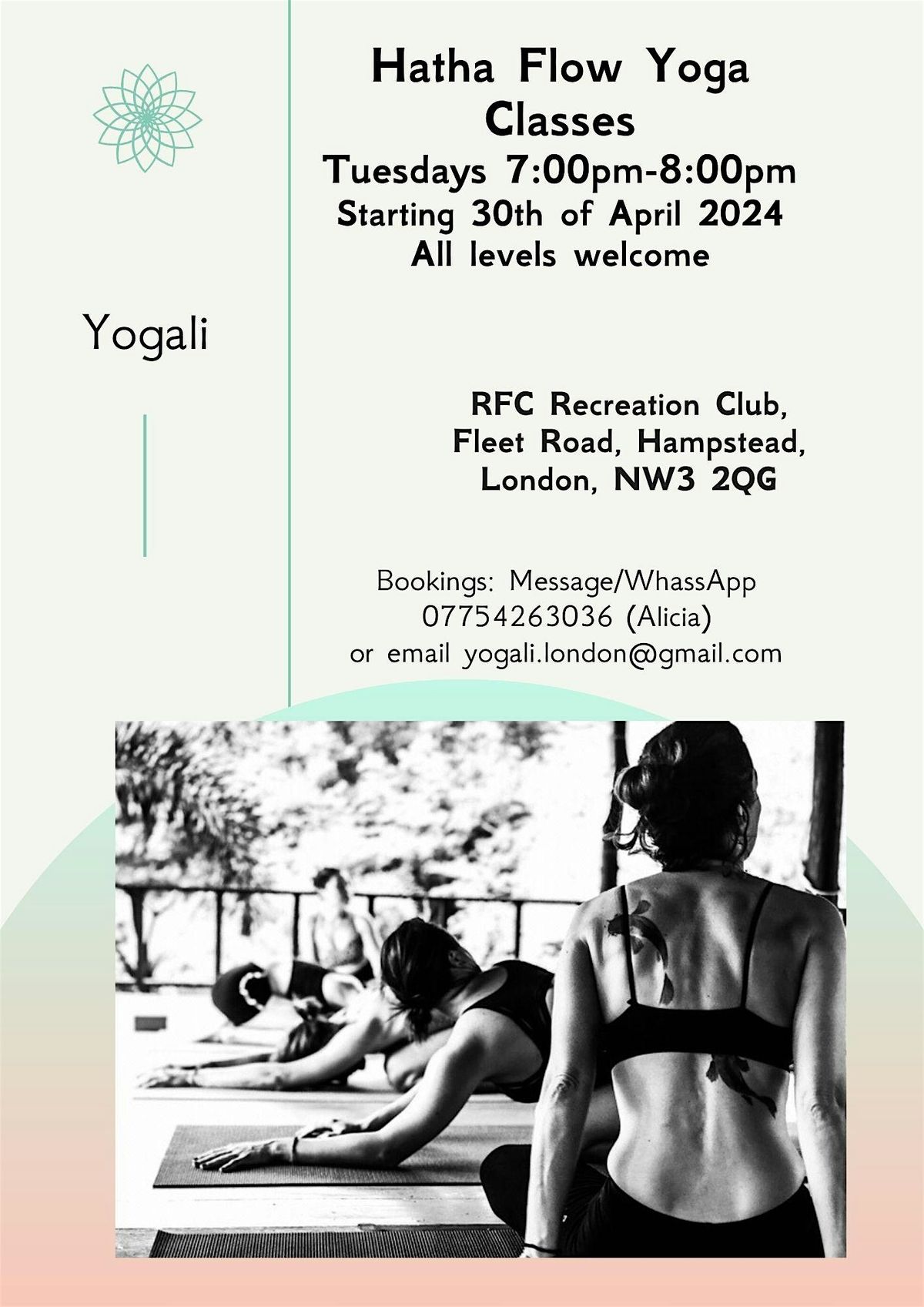 Hatha Yoga Flow, RFC Recreation Club, Londres, 30 April 2024 | AllEvents.in