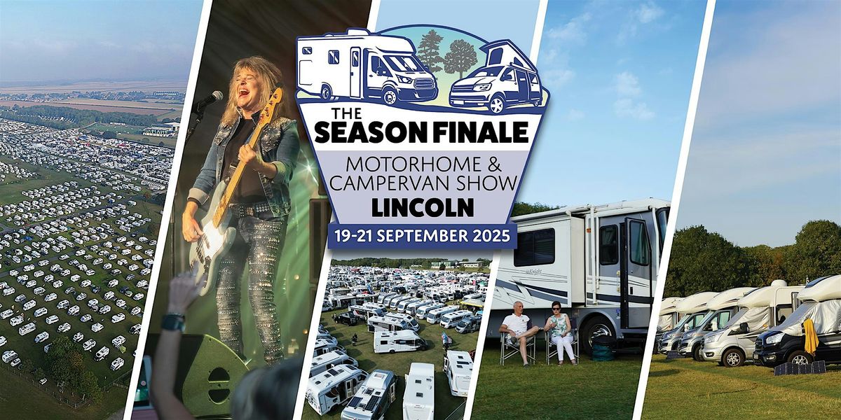 The Motorhome & Campervan Show Season Finale - Camping, 18 September | Event in Lincoln | AllEvents