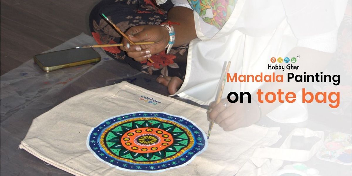 Mandala Painting on Tote Bag Workshop, 28 November | Event in Bangalore | AllEvents