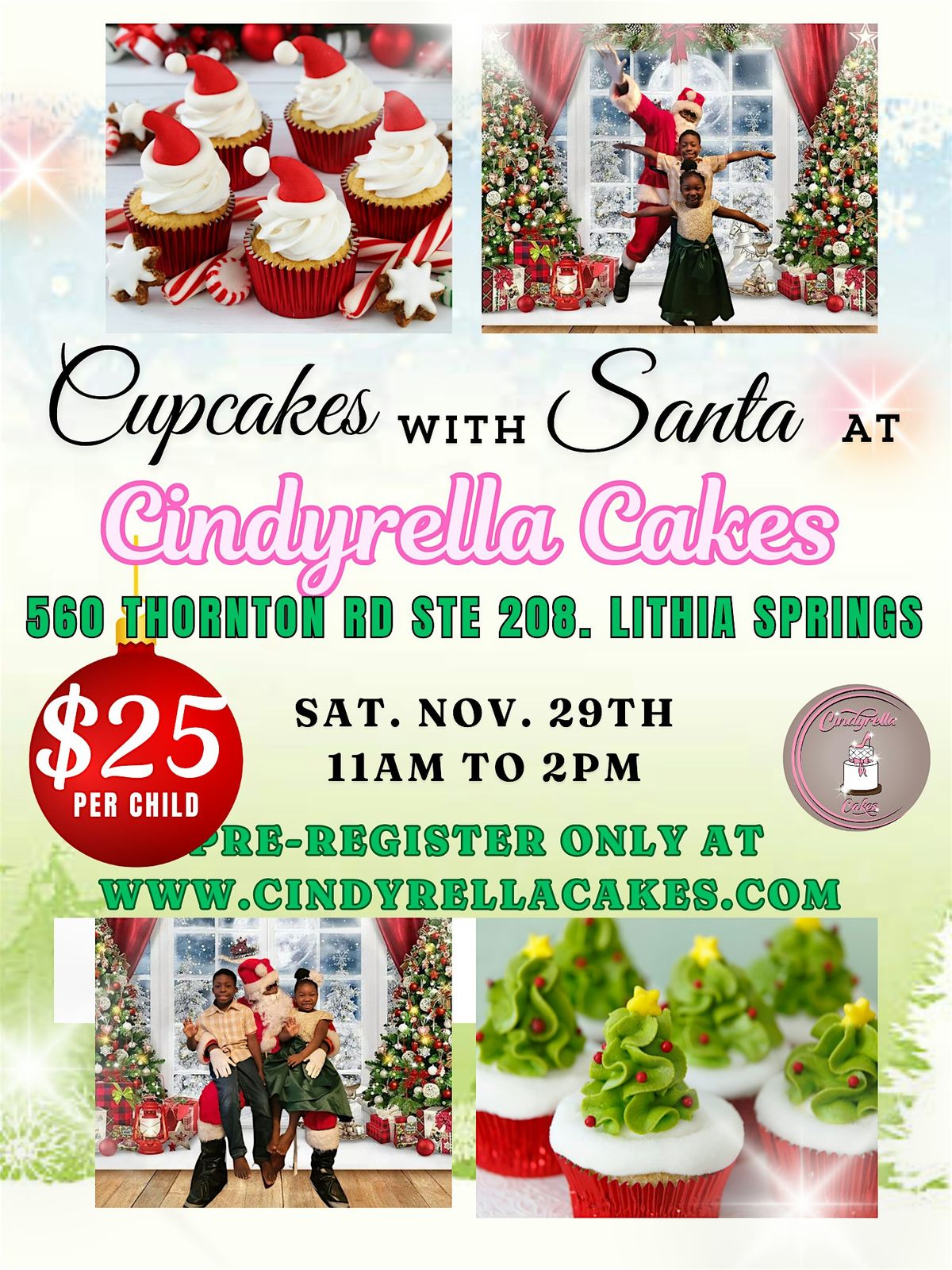 Cupcakes with Santa, 29 November | Event in Lithia Springs | AllEvents