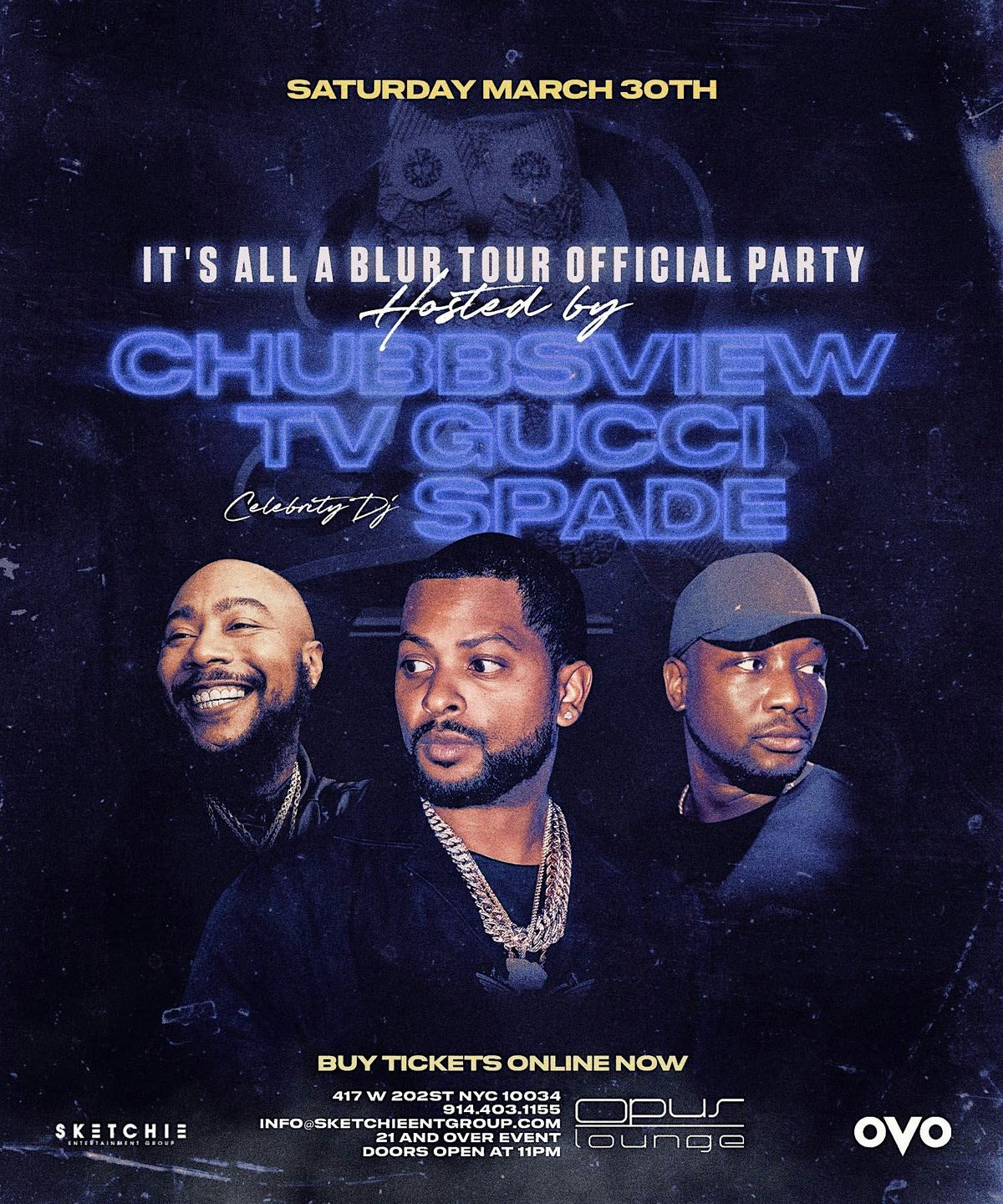 Its A All Blur Tour Concert After Party With Chubbs View,Tv Gucci and ...
