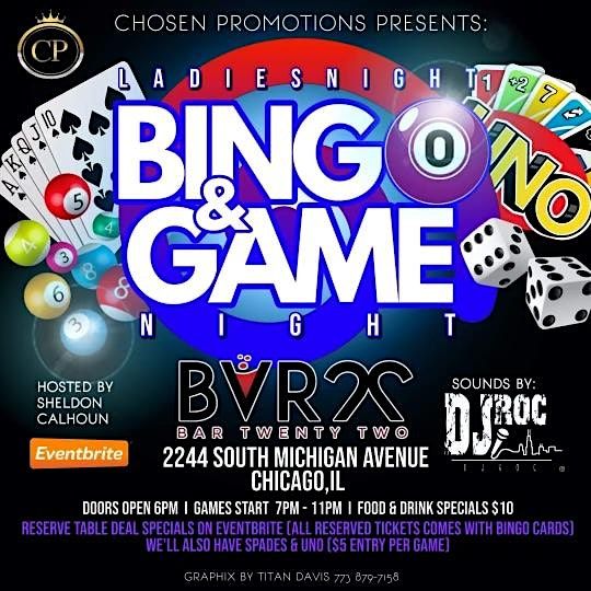 Ladies Night / Bingo & Game Night | Event in Chicago | AllEvents