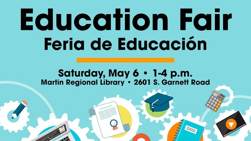 Education Fair/Feria de Educación, Martin Regional Library, Tulsa, 6