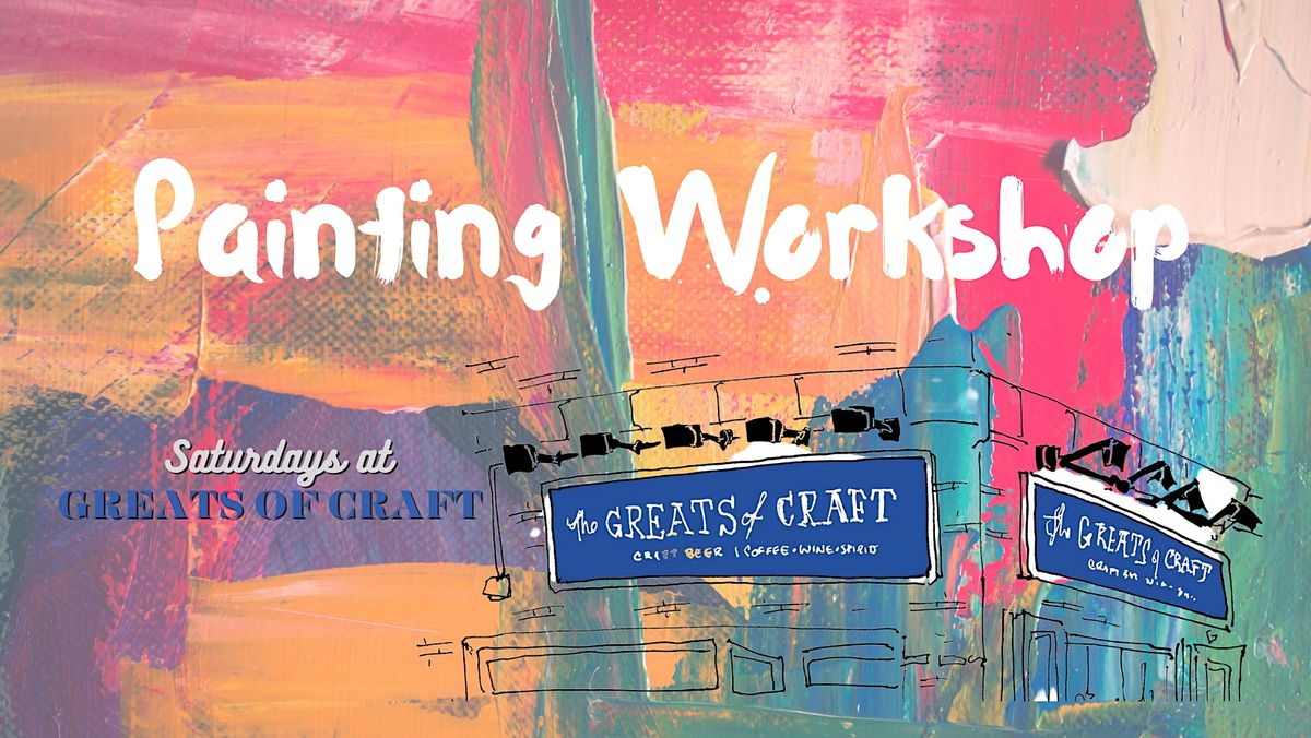 Acrylic Portrait Painting Studio The Greats of Craft, 1st