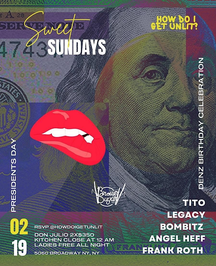 SWEET SUNDAY | Event in New York | AllEvents