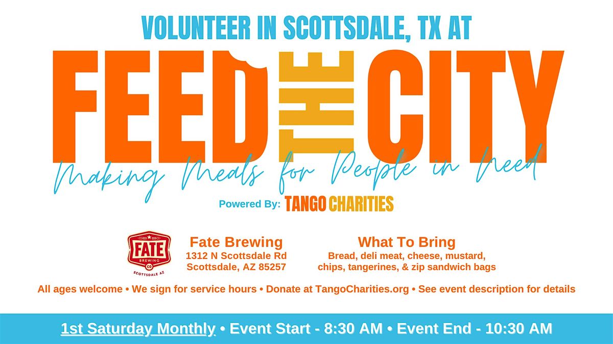 Feed The City Scottsdale: Making Meals for People In Need | Event in Scottsdale | AllEvents