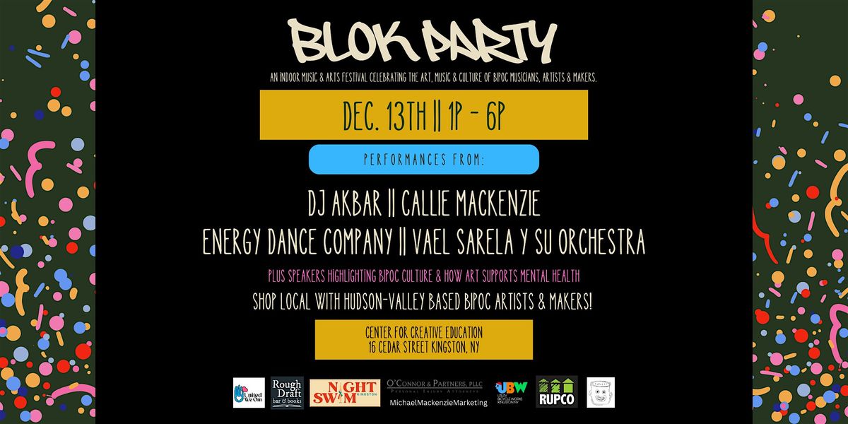 BLOK Party, 13 December | Event in Kingston | AllEvents