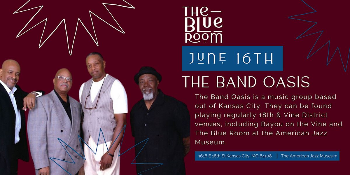 Indigo Hour The Band Oasis, Blue Room, Kansas City, 16 June 2023